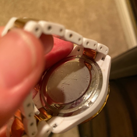 ToyWatch Gold and Mother of Pearl Watch